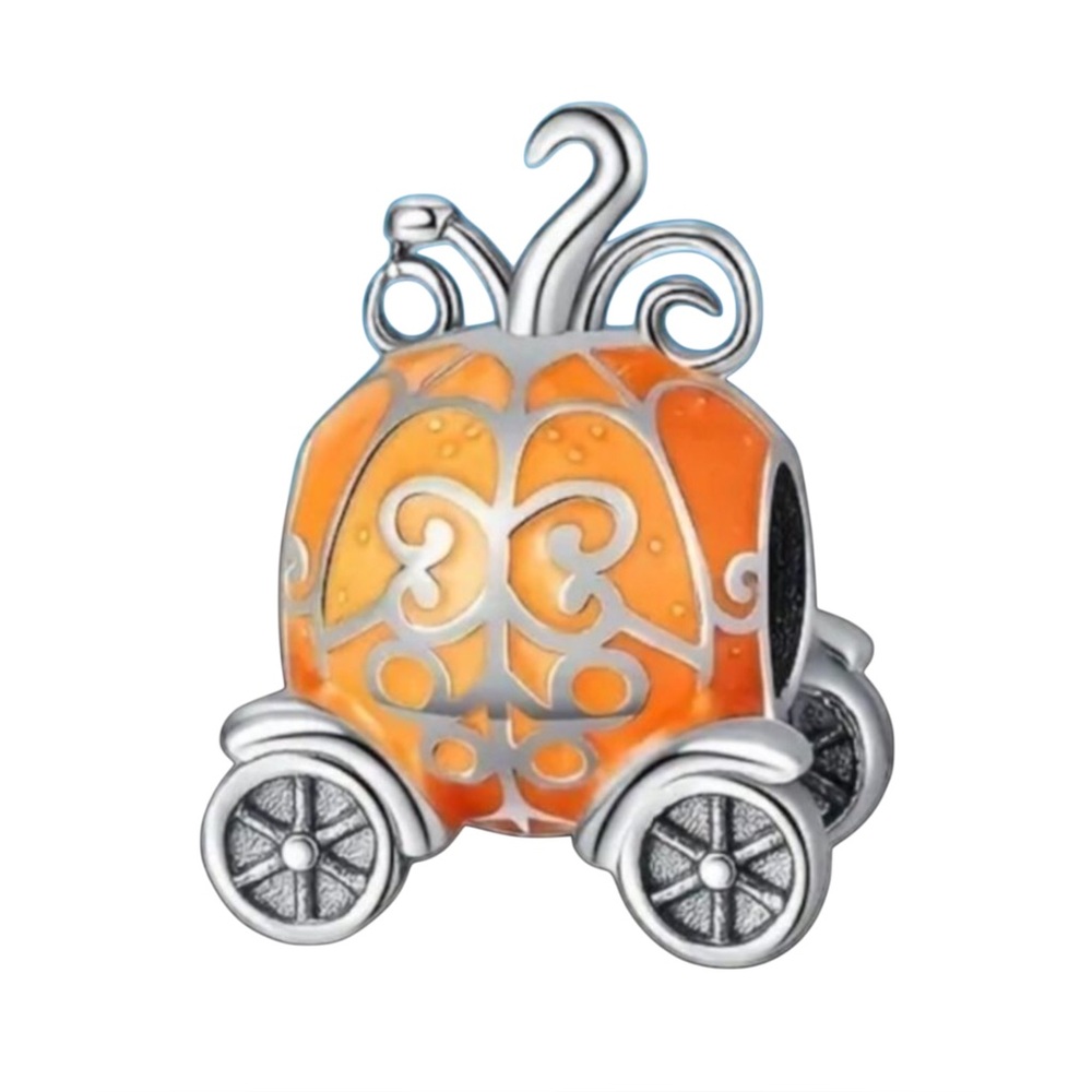 S925 Disney Cinderella Stagecoach Charm Pandora Style